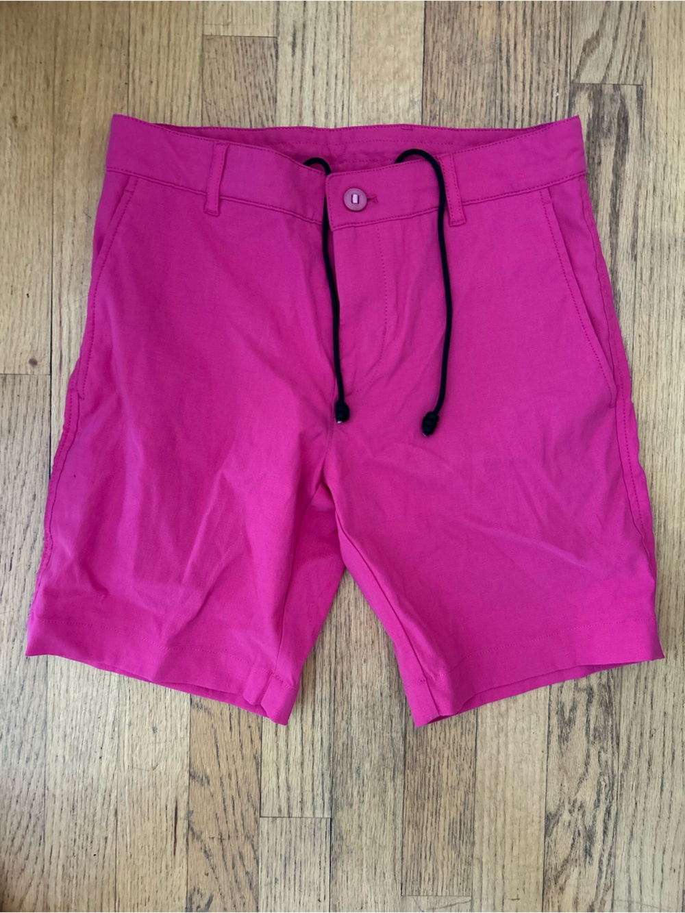 Outlier Pink Drawstring Casual Shorts